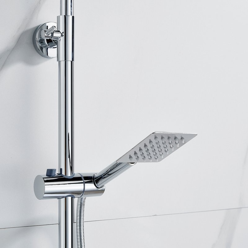 Душевая стойка Shevanik S3096 с термостатом, хром