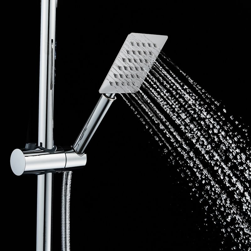 Душевая стойка Shevanik S3096 с термостатом, хром