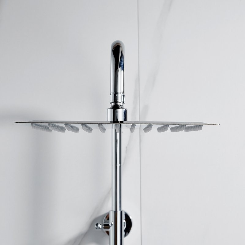 Душевая стойка Shevanik S3096 с термостатом, хром