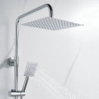 Душевая стойка Shevanik S3096 с термостатом, хром