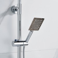 Душевая стойка Shevanik S3096 с термостатом, хром