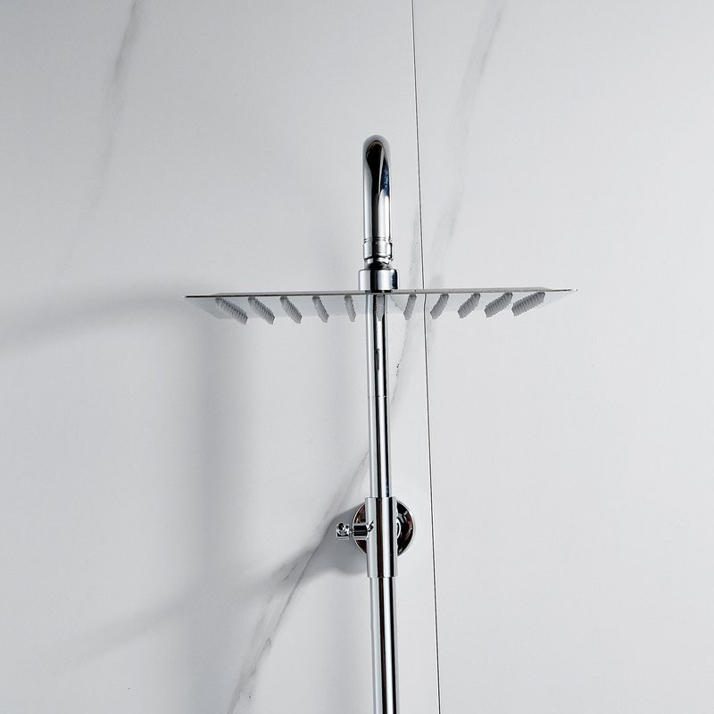 Душевая стойка Shevanik S3096 с термостатом, хром