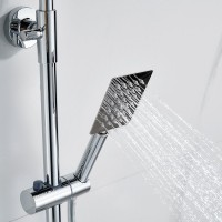 Душевая стойка Shevanik S3096 с термостатом, хром
