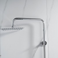 Душевая стойка Shevanik S3096 с термостатом, хром