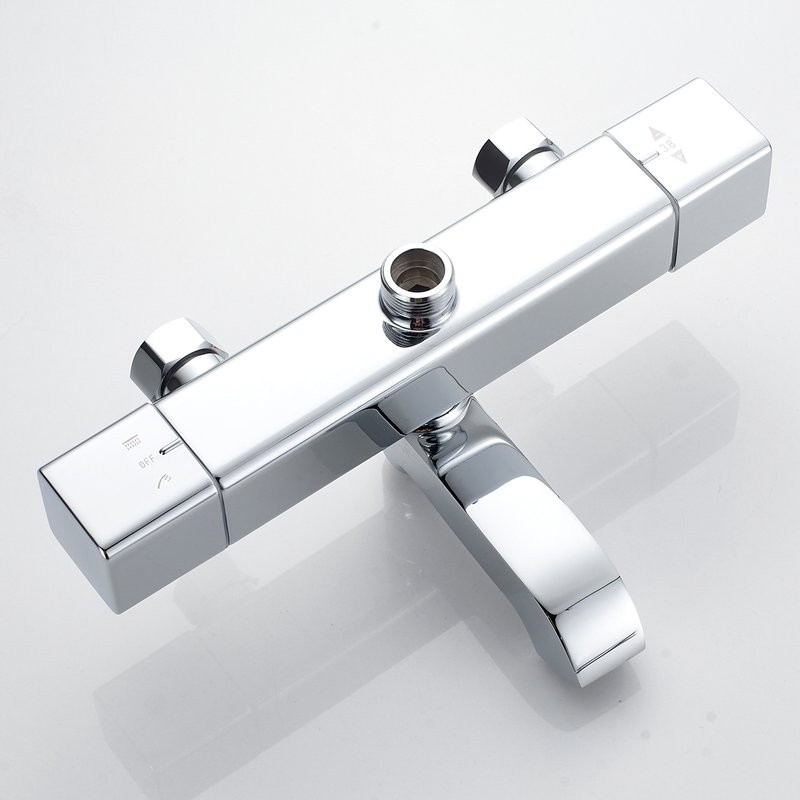 Душевая стойка Shevanik S3096 с термостатом, хром