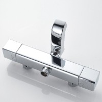 Душевая стойка Shevanik S3096 с термостатом, хром