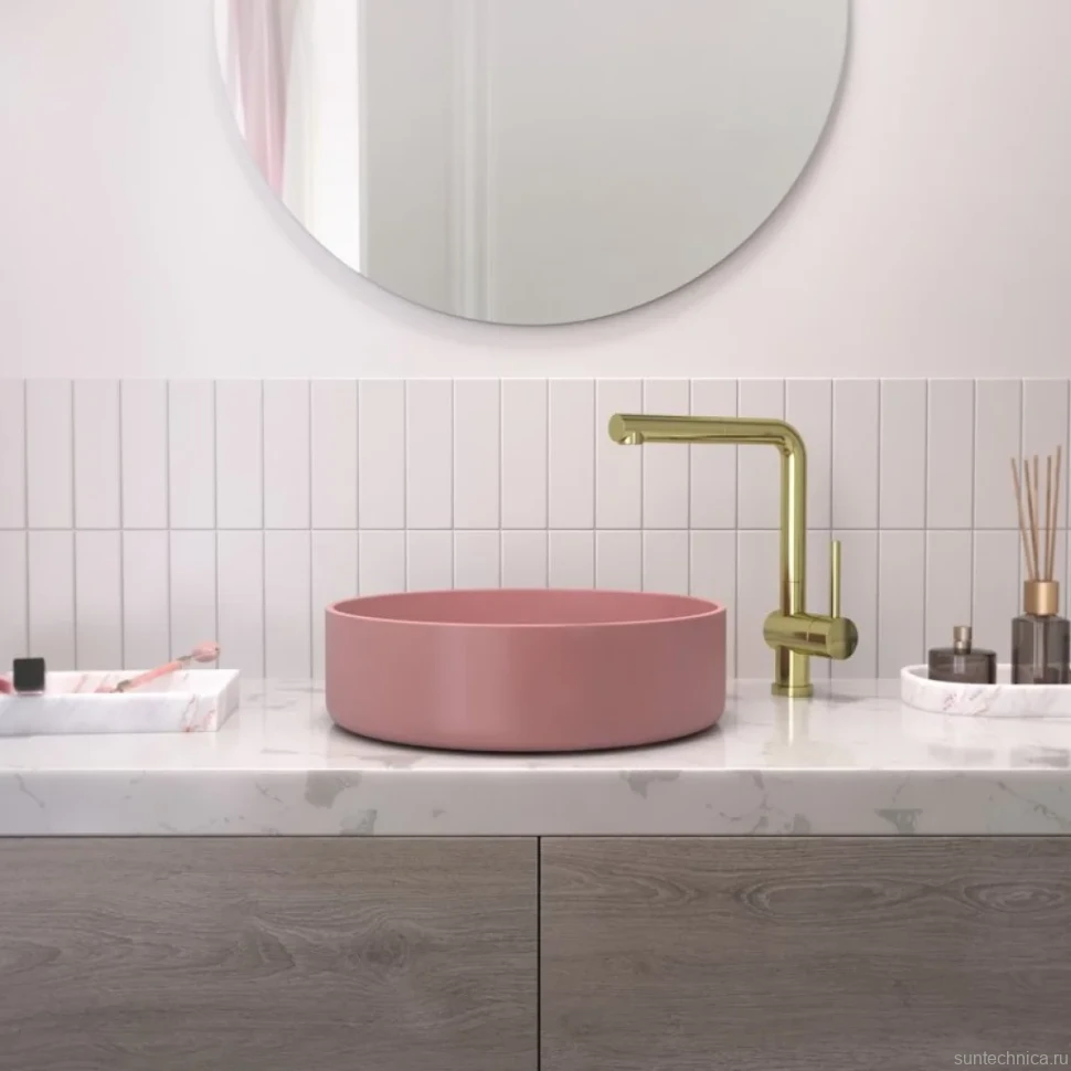 Накладная раковина Omoikiri Mira 40 RO, rose