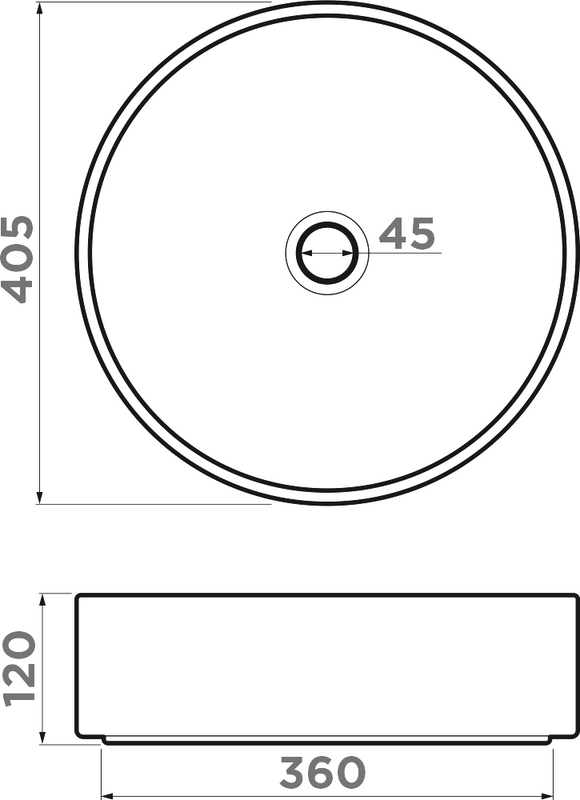 Накладная раковина Omoikiri Mira 40 RO, rose