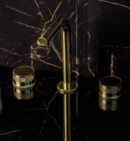 Смеситель для раковины Boheme Prestige 152-G-PR золото Смеситель для раковины Boheme Prestige 152-G-PR золото