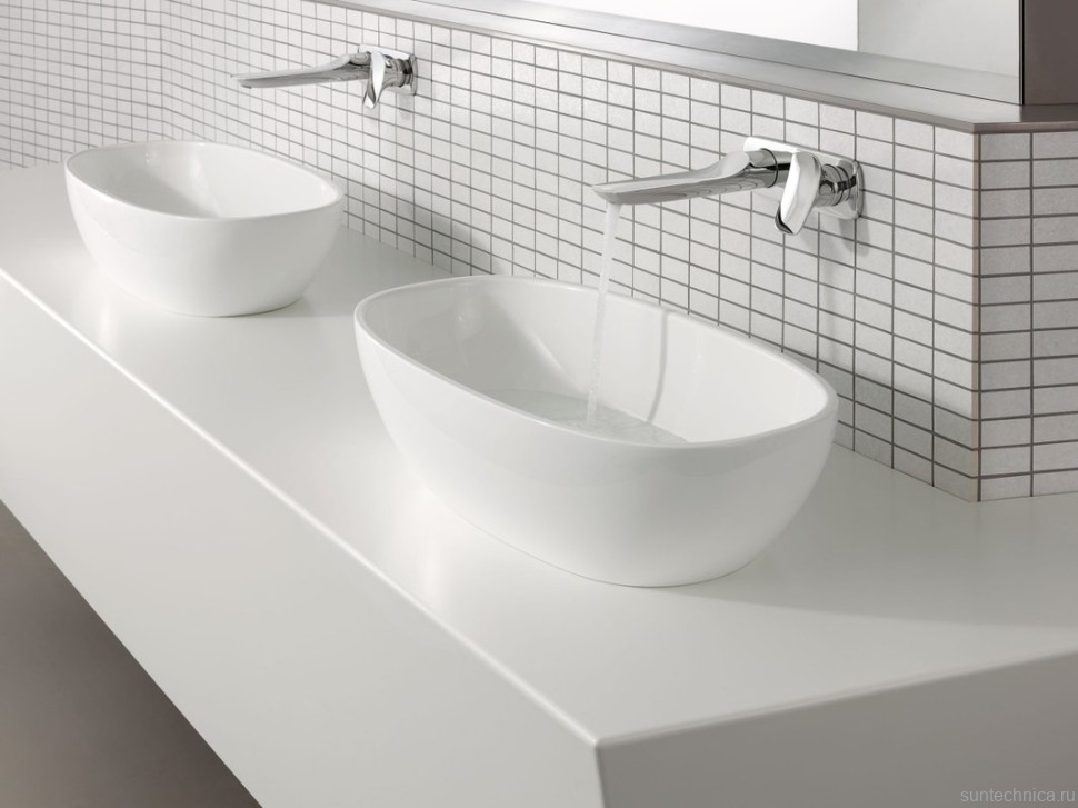 Смеситель для раковины Kludi Ambienta 532450575 С ВНУТРЕННЕЙ ЧАСТЬЮ