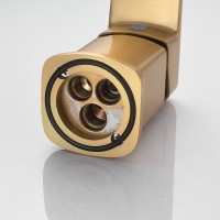 Смеситель на борт ванны Shevanik S9912G золотой сатин