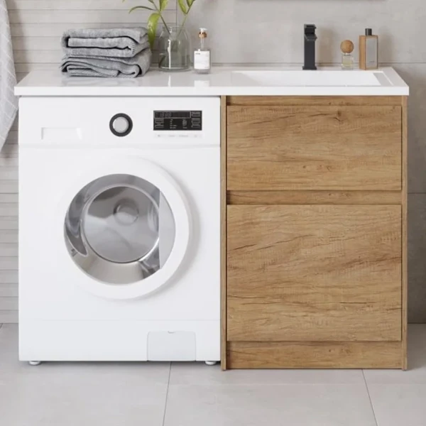Тумба с раковиной BelBagno Kraft LVD-58/120-R rovere nebrasca nature