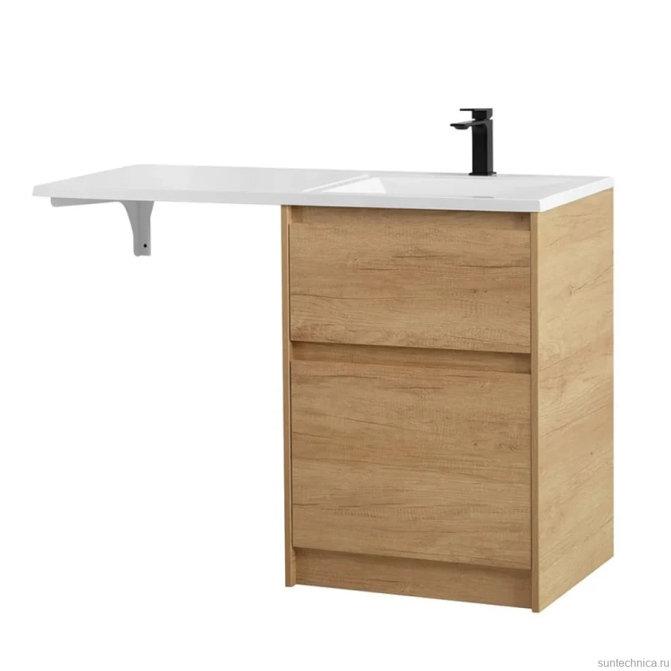 Тумба с раковиной BelBagno Kraft LVD-58/120-R rovere nebrasca nature