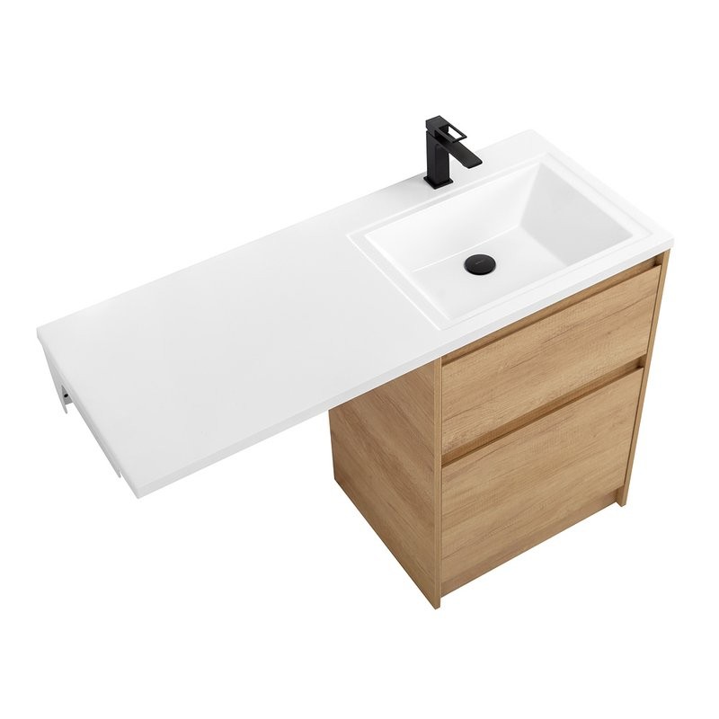 Тумба с раковиной BelBagno Kraft LVD-58/120-R rovere nebrasca nature