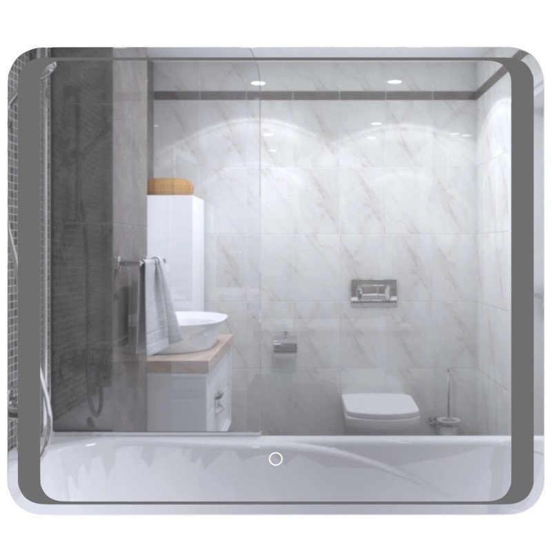 Зеркало Mixline Валерия 80 с подсветкой