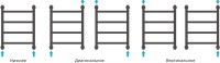 Полотенцесушитель водяной Сунержа Галант + 50x40
