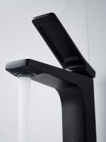 Смеситель для раковины Shevanik S4601H, черный