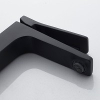 Смеситель для раковины Shevanik S4601H, черный