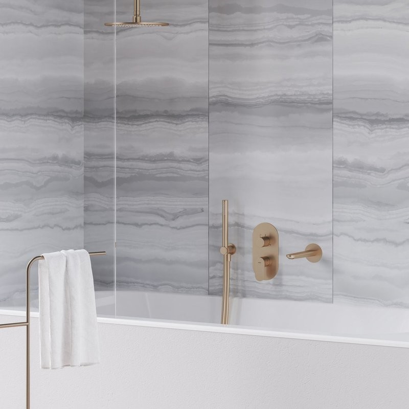 Излив Ravak Eleganta EL 027.60RGB для ванны, брашированное розовое золото