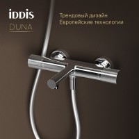 Термостатический смеситель IDDIS Duna DUNSB02i74WA хром глянцевый Термостатический смеситель IDDIS Duna DUNSB02i74WA хром глянцевый