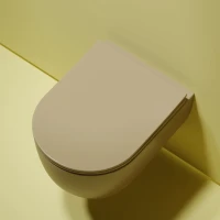 Комплект Унитаз подвесной Ceramicanova Modena Rimless CN6063MC капучино матовый + Инсталляция STWORKI + Кнопка 230823 хром матовый