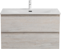 Тумба с раковиной Cezares Molveno 90 legno bianco
