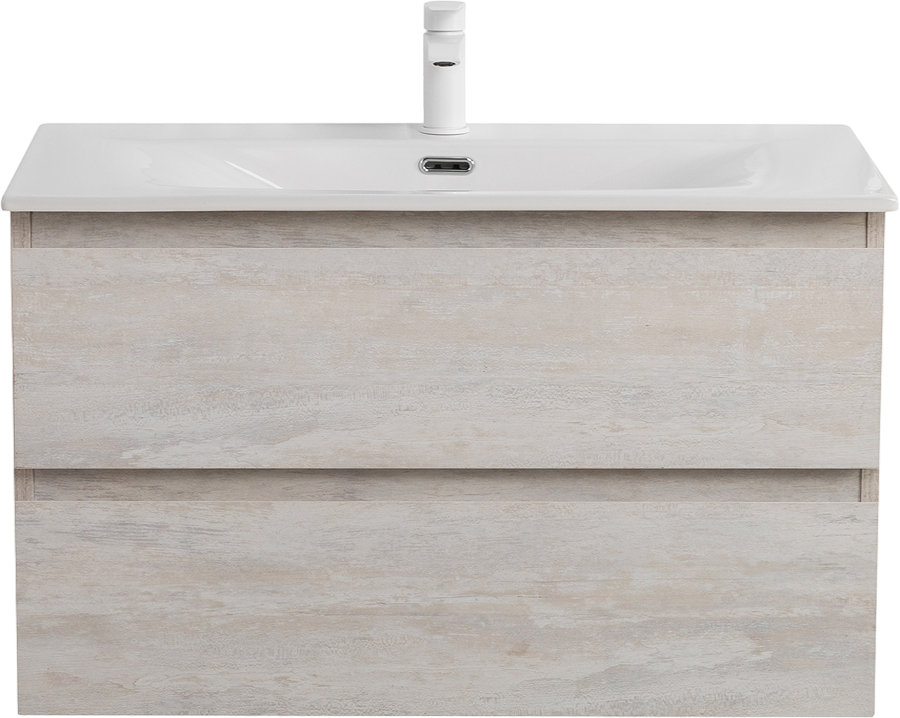 Тумба с раковиной Cezares Molveno 90 legno bianco