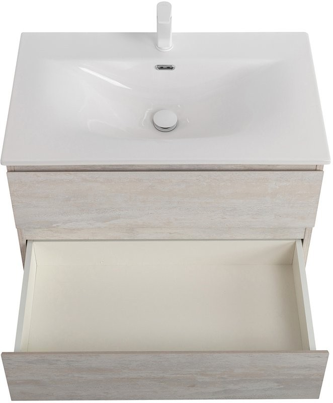 Тумба с раковиной Cezares Molveno 90 legno bianco