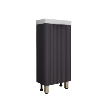 Тумба под раковину без столешницы Style Line Соло 40 графит нубук Тумба под раковину без столешницы Style Line Соло 40 графит нубук