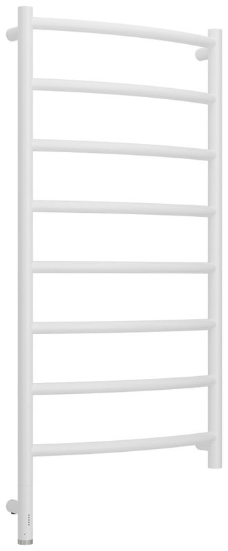 Полотенцесушитель электрический Сунержа Галант 3.1 30-6000-1050 110x55 см, подключение слева, матовый белый, лесенка
