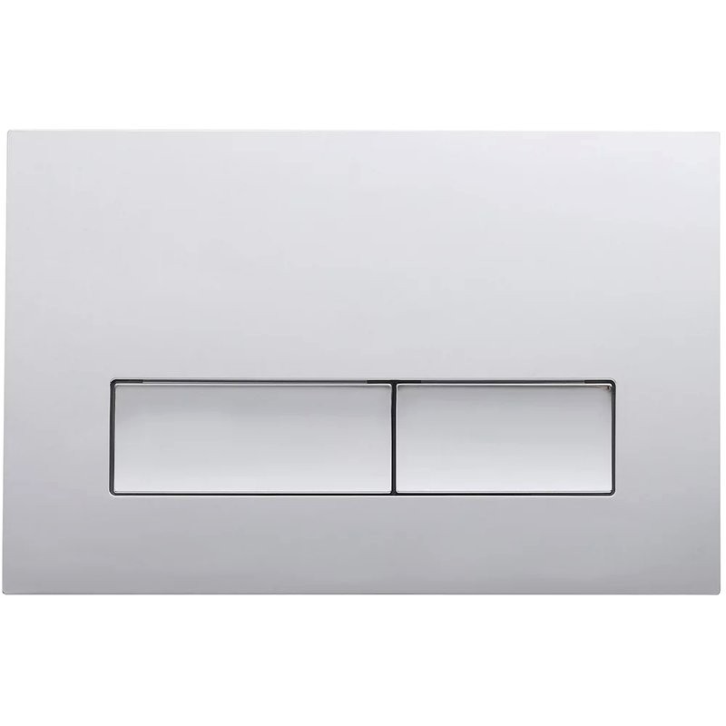 Кнопка смыва для унитаза Veconi Flush V1 пластик, цвет хром глянец