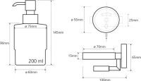 Дозатор Bemeta Omega 104109182