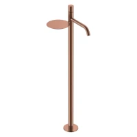 Напольный смеситель для раковины Boheme Stick 120-CB copper brushed diamond Напольный смеситель для раковины Boheme Stick 120-CB copper brushed diamond