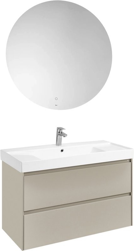 Мебель для ванной комнаты Roca Ona 100 серая матовая