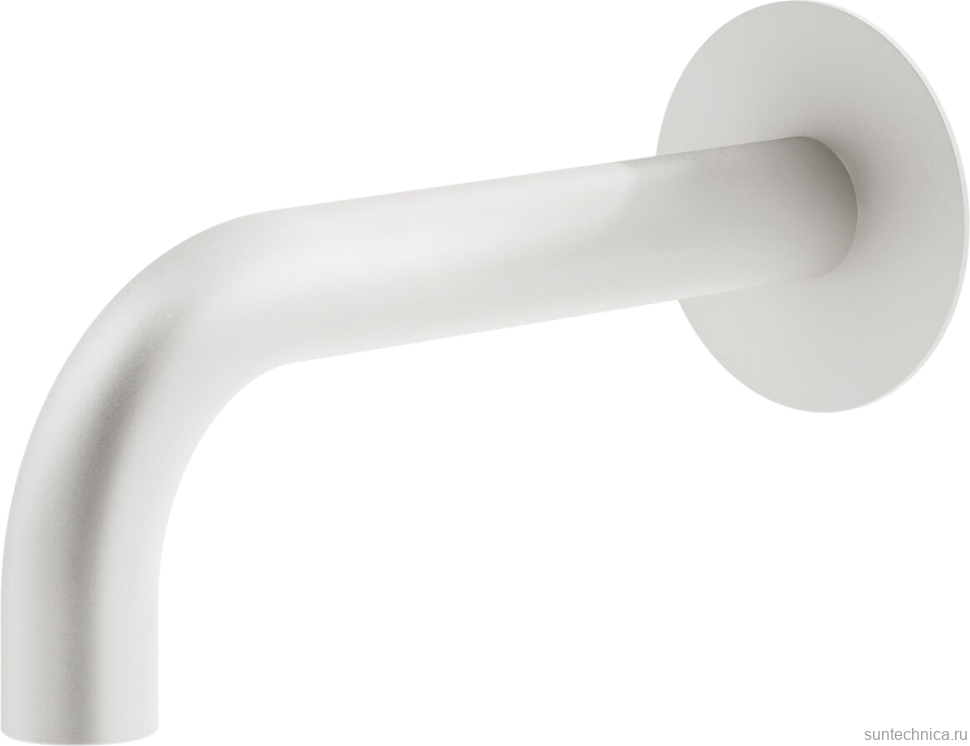 Излив Plumberia Selection Ixo SPT0258BO для ванны, матовый белый