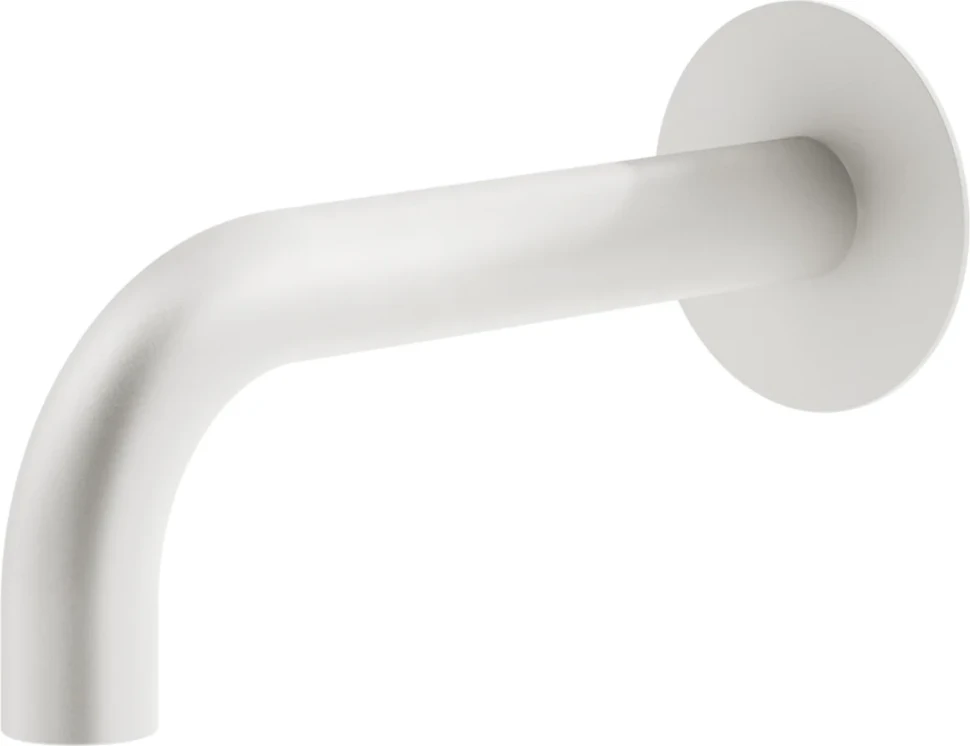 Излив Plumberia Selection Ixo SPT0258BO для ванны, матовый белый