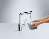 Смеситель для кухни Hansgrohe Metris Select 14883000