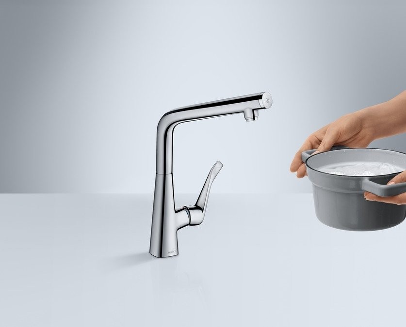Смеситель для кухни Hansgrohe Metris Select 14883000