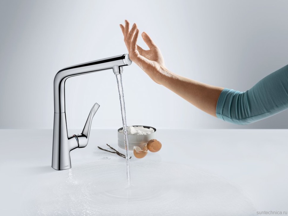 Смеситель для кухни Hansgrohe Metris Select 14883000