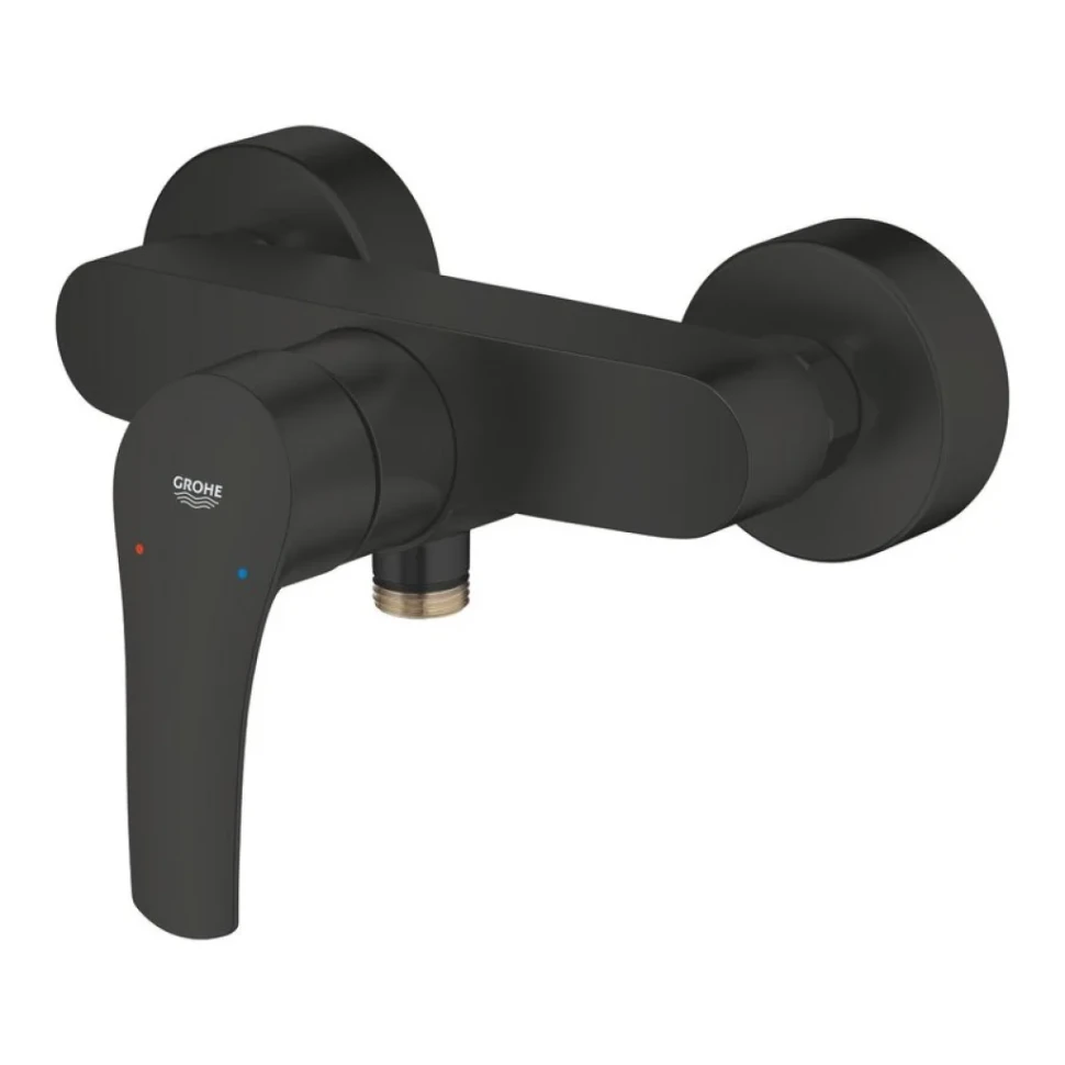 Смеситель для душа GROHE Eurosmart внешнего монтажа, матовый черный (335552433)
