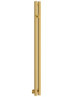Полотенцесушитель водяной Сунержа Фьорд Pro 051-0458-1250 120x10 см, состаренная латунь, I-образный