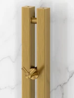 Полотенцесушитель водяной Сунержа Фьорд Pro 051-0458-1250 120x10 см, состаренная латунь, I-образный