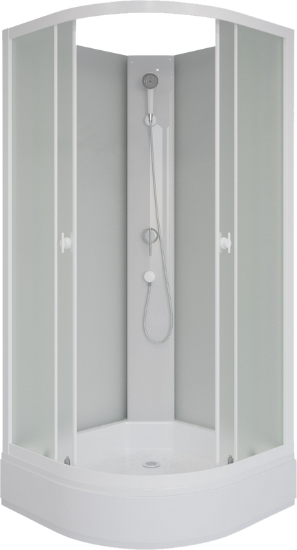Душевая кабина Niagara Promo P90/26/MT/BK 90x90 см, без крыши