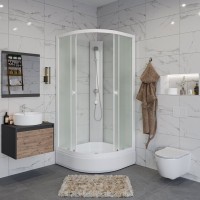 Душевая кабина Niagara Promo P90/26/MT/BK 90x90 см, без крыши