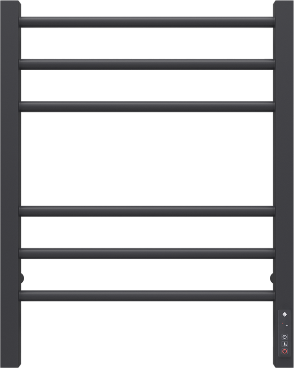 Полотенцесушитель электрический Terminus Сицилия П6 450x600, черный муар