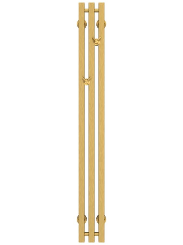 Полотенцесушитель водяной Сунержа Вердикт Pro 051-0459-1210 120x15 см, состаренная латунь, I-образный