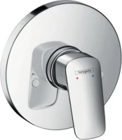 Встраиваемый смеситель для душа и ванны Hansgrohe Logis 71666000 С ВНУТРЕННЕЙ ЧАСТЬЮ Встраиваемый смеситель для душа и ванны Hansgrohe Logis 71666000 С ВНУТРЕННЕЙ ЧАСТЬЮ