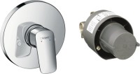Встраиваемый смеситель для душа и ванны Hansgrohe Logis 71666000 С ВНУТРЕННЕЙ ЧАСТЬЮ