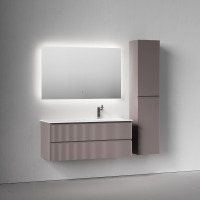 Тумба с раковиной Sancos Snob R 120 R подвесная, doha soft