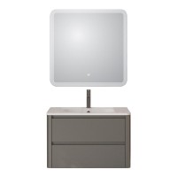 Мебель для ванной комнаты Cezares Relax 80 сатин, раковина Cezares CZR-800/480-LV-MR-NV